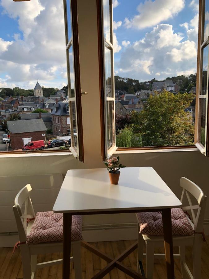 Juste Au Dessus De La Veules Apartman Kültér fotó