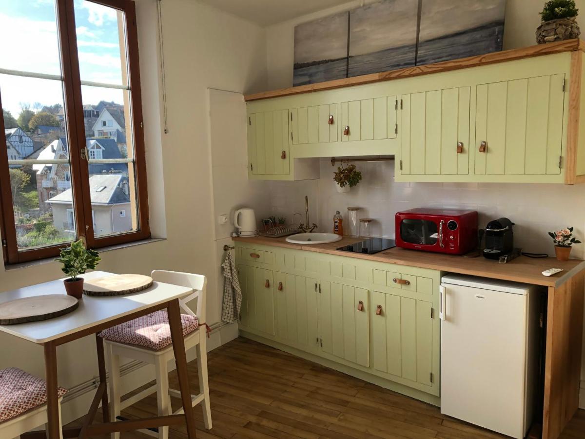 Juste Au Dessus De La Veules Apartman Kültér fotó